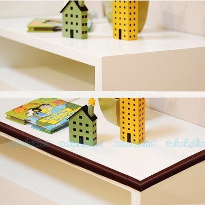 Evokids Jumbo Thick Edge And Corner Protectors For Baby Proofing (20ft Edge + 4 Corners) Brown