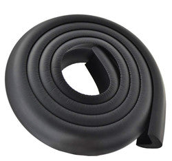 Evokids Jumbo Thick Edge And Corner Protectors For Baby Proofing (20ft Edge + 8 Corners) Black