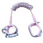 Evokids Spiral Safety Wristband with Steel Core – Pink
